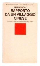 Jan Myrdal Rapporto da un villaggio cinese Einaudi 1974