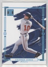 2024 Panini Impeccable Platinum 1/1 Chipper Jones #24 HOF 0c3