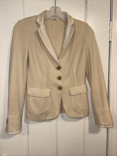 Brunello Cucinelli, Blazer donna Brunello Cucinelli cashmere vintage retrò taglia S (vedi misure)