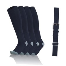2-16Y Toddler Baseball Socks And Belt Youth 14-16 Years C-baseball Socks-navy