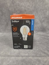 LED Light Bulbs, 100 Watt, Soft White, A19 Bulbs, Frosted Finish, 4 pack