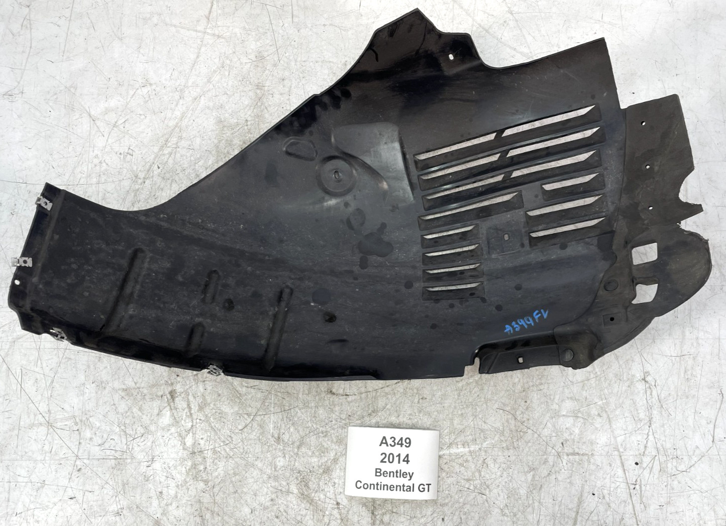 ✅ 2012-2018 OEM Bentley Continental GT GTC Front Left Driver Fender Liner NOTE*