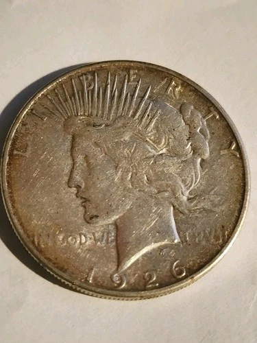 Photo of a 1926-S Peace Dollar from an eBay listing that sold on Jul 17, 2026