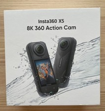 NEW Insta360 X5 Camera, 7 Batteries, Cage, Dive Case, 2 Filter Sets, 2 Cases NEW