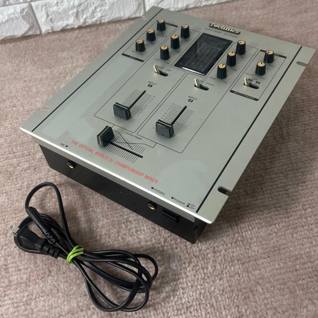 Technics　DJミキサー　SH-DX1200 Technics SH-DX1200 DJ Mixer Silver Made in Japan Tested Working | eBay