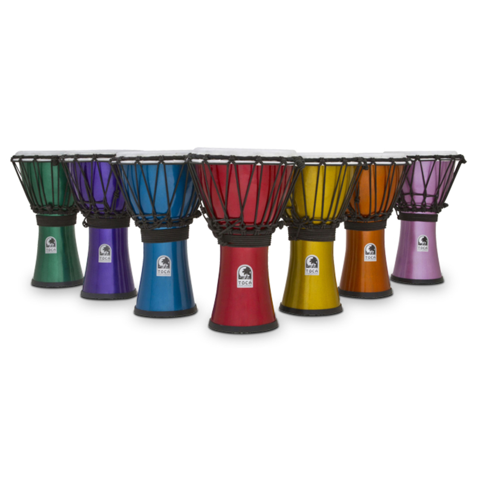 Перкуссия Toca ColorSound Djembe TFCDJ-7MS Джембе-сет 7 штук 7 фарбенов 53990₽