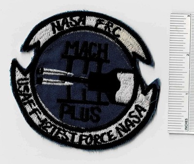 1960s Lockheed F-12 Mach 3 III Plus Aviation Jet YF-12 Nasa USAF Air Force Patch