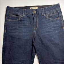 Democracy Ab solution Booty Lift Dark Wash Denim Jeans Women's 14 Stretch