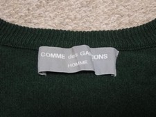 1990 Old Garcon V-Neck Knit Comme Des Garcons 90S L