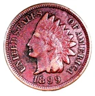 1899 Indian Head Penny.....   Nice Detailed Coin.....  5-7-2