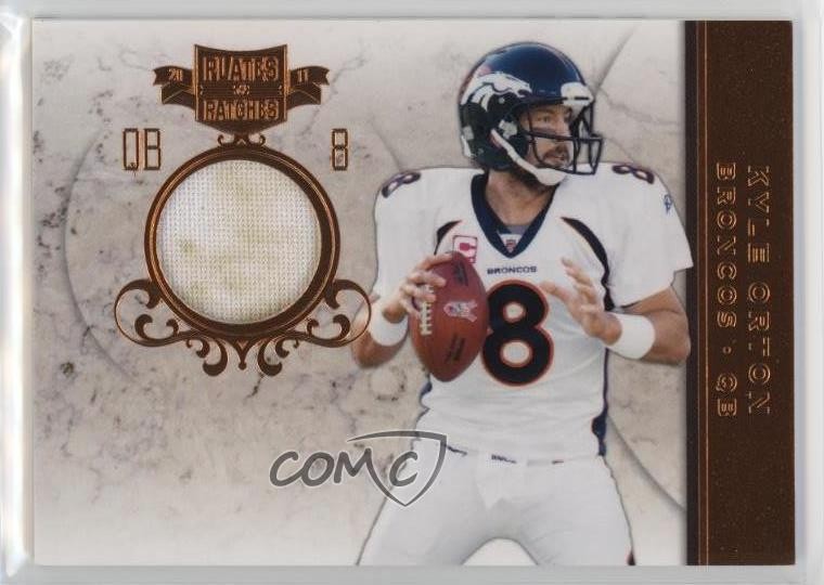 2011 Panini Plates & Patches Infinity Jerseys /199 Kyle Orton #41 12jy