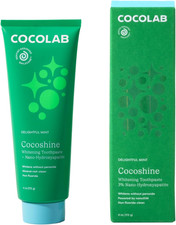 Cocoshine Teeth Whitening Toothpaste by , Nano-Hydroxyapatite Toothpaste, Non-Fl