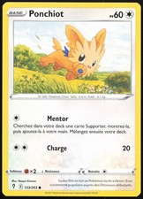 Carte Pokémon Ponchiot 133/203   Évolution Céleste Français