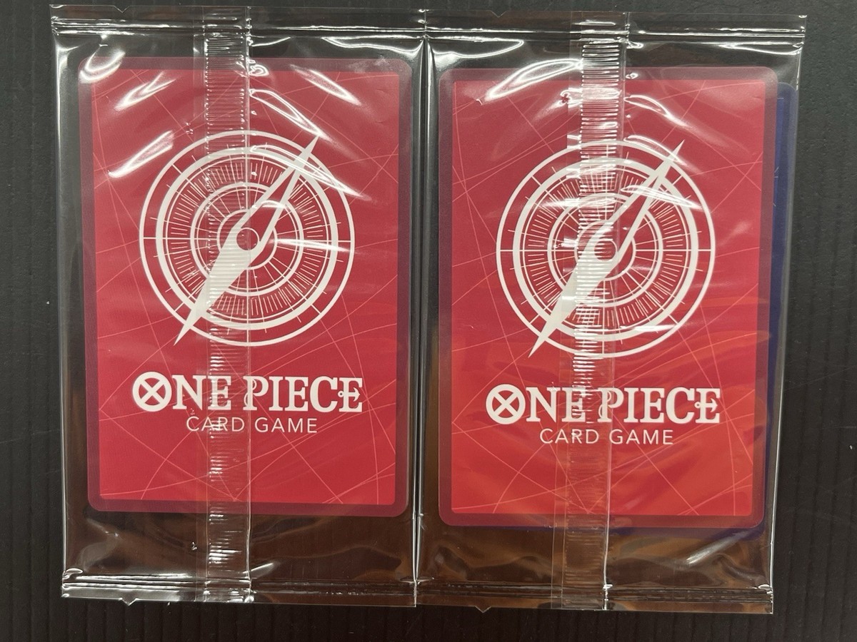One Piece TCG Set of 2x Dracule Mihawk P-081 SEALED Promos OP-11
