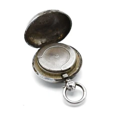 Antique Sterling Silver Sovereign Case 1906 Edward VII