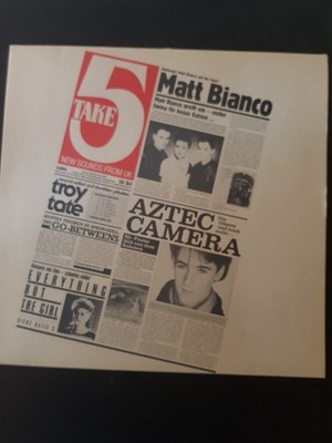 Sampler - Take Five - New Music from UK 10/84 (Vinyl, LP, NM-)