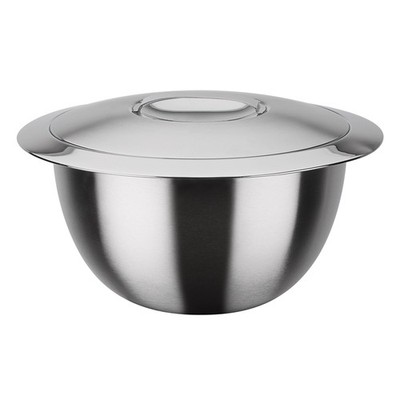 GSW Thermoschüssel 26 cm 5,0 Liter mit Deckel aus Edelstahl Doppelwandig