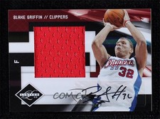 2009 Panini Limited Freshman Jumbo Signatures 34/49 Blake Griffin #1 Auto 0h08