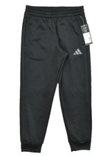 Adidas 3 Stripe Tonal Jogger Black Pants Kids Youth Size S 8 New With Tags