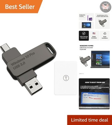 USB Type C & A Bootable Installer for Windows 10 Pro   Recover, Restore, Repair