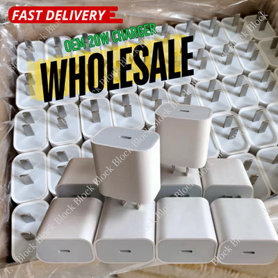 USB C Fast Charger Cube 20W PD Adapter Lot For iPhone 17/16/16Plus/15/14/Samsung