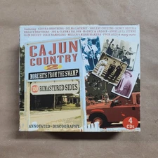 Cajun Country 2: More Hits From The Swamp By Various (4CD Box Set 2005)