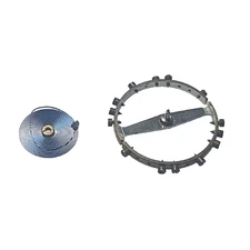 Omega Pocket Watch 19NN  Balance Complete (breguet) watch part 19 Chrono. & 20