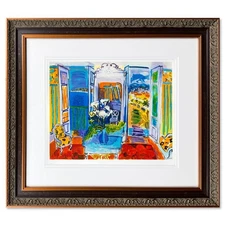 Raoul Dufy (1877-1953), "Interieur A La Fenetre Ouverte" Framed Limited Edition
