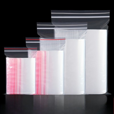 100-400 PCS Strong 2 Mil Reclosable Zip Plastic Lock Bags Poly Zipper 15'' × 19''