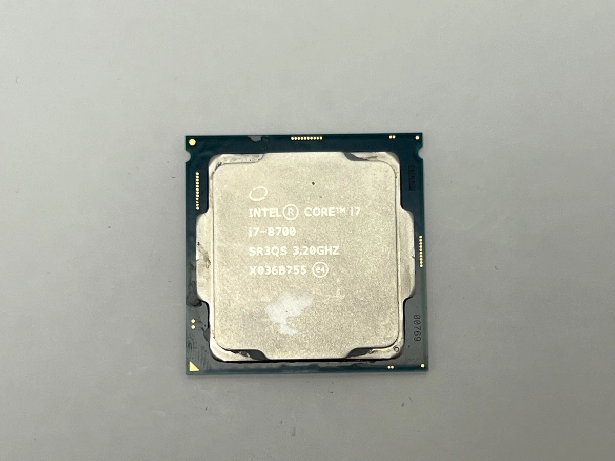 Intel Core i7-8700 Processor Model Computer Processors LGA 1151