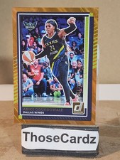 2025 Donruss WNBA Orange Lava #39 Arike Ogunbowale 110/199