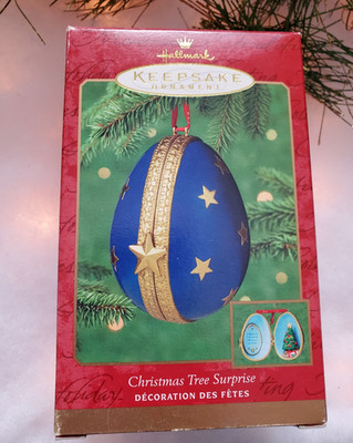 2000 Hallmark Keepsake Christmas Ornament Christmas Tree Surprise Egg