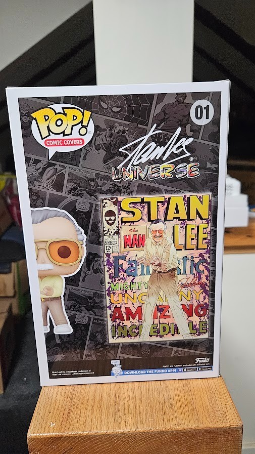Funko Pop! Comic Book Cover: Marvel - Stan Lee #01 | eBay