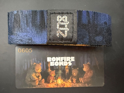  ZOX BONFIRE BONDS #605  MEDIUM NIP $6 SHIPPING FOR UP TO 8 BRACELETS