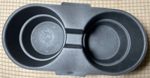 2009-2014 Ford F-150 Center Console Jump Seat FLOOR Cup Holder RUBBER INSERT OEM