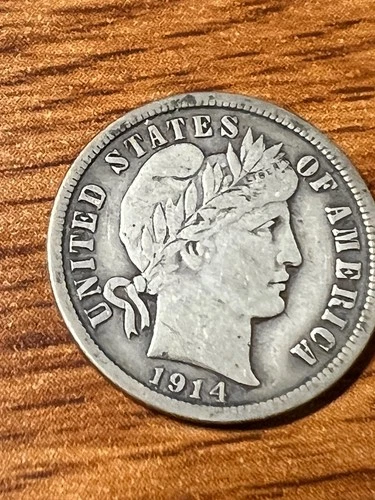 1914 Barber Dime