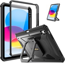 Case for iPad A16 11th Gen/iPad 10th Gen Rugged Cover with Screen Protector