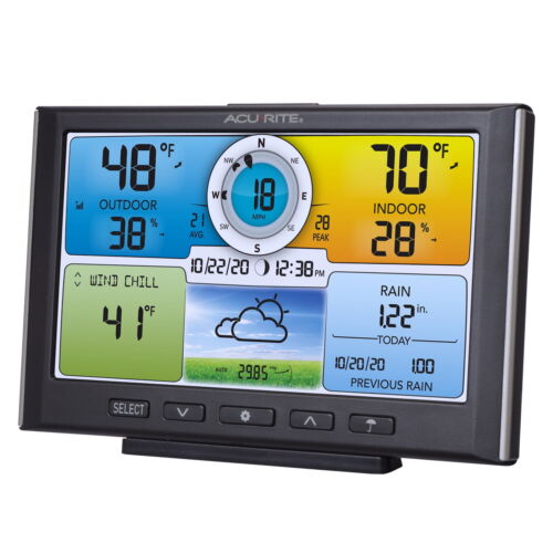 Wireless Weather Station 5-in-1 Sensor Self-Calibrating Forecasting Rain Gauge - Picture 3 of 24