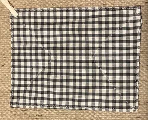 Oven Mitt Pot Holder Kitchen Gingham CottonHandmade Hangable - Bild 2 von 3