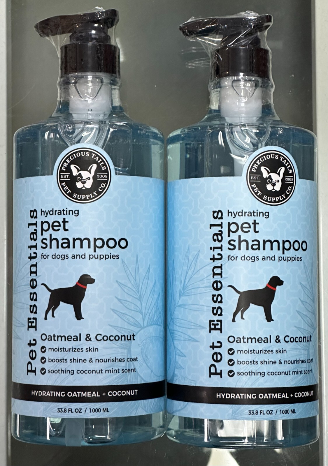 (2Pk) PRECIOUS TAILS HYDRATING OATMEAL COCONUT PET SHAMPOO Sooth