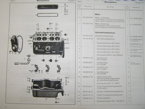 Mercedes 170, W136, Ölwanne 1360100113, 170S, 170V - Bild 19 von 20