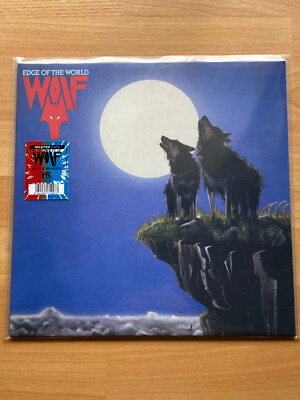 WOLF - Edge Of The World - LP - Red/Blue/White Splatter Vinyl - HRR - TOP!