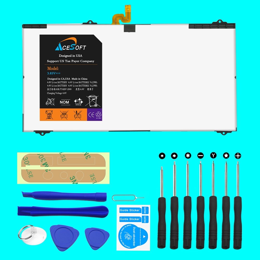 6970mAh Battery Free Screwdriver Tool f Samsung Galaxy Tab S2 9.7" SM
