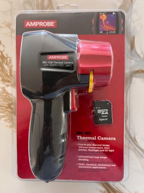 Amprobe IRC-120 Thermal Camera, Infrared Temperature, Laser
