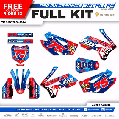 TM SMX 2008 2009 2010 2011 2012 2013 2014 MX Graphic Decals