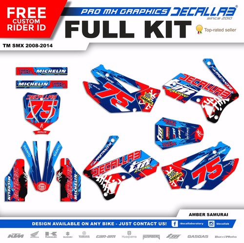 TM SMX 2008 2009 2010 2011 2012 2013 2014 MX Graphic Decals - Picture 1 of 3
