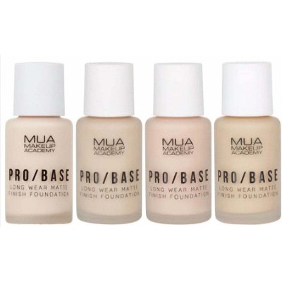 MUA Pro/Base Matte Finish Foundation - Choose Your Shade