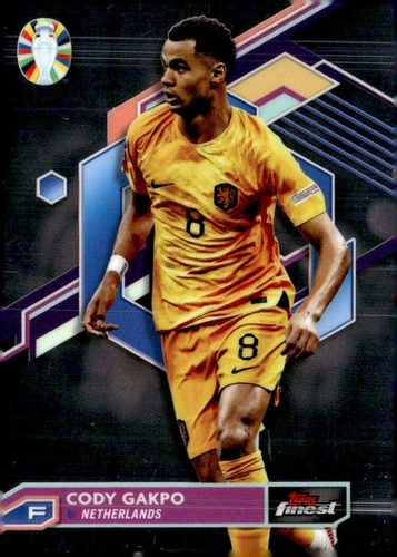 2023 Topps Finest Road to UEFA Euro 2024 Cody Gakpo #49