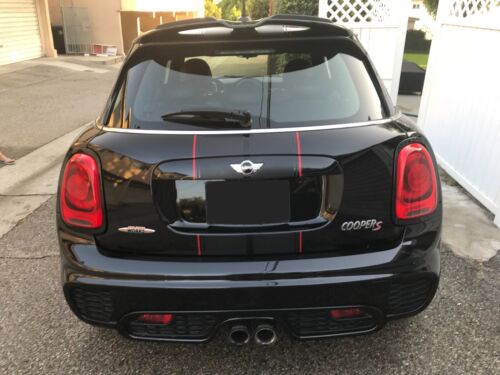 MINI ONE MINI COOPER BONNET AND BOOT PIN STRIPES VINYL GRAPHICS DECALS STICKERS - Picture 2 of 4