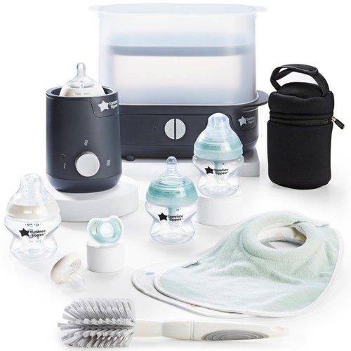 Kit de alimentación completo Tommee Tippee│Esterilizador de vapor eléctrico-calentador de botellas│Negro - Imagen 2 de 6